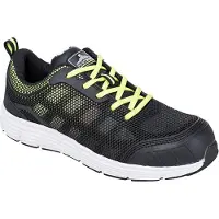 Portwest Chaussures de travail Chaussures de sécurité S1P Chaussures de protection Embout en acier Chaussures basses 46