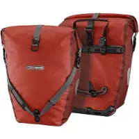 Ortlieb - Sacoches de vélo pour roue arrière - Back-Roller Plus CR QL2.1 40L Salsa / Dark Chili - Rouge