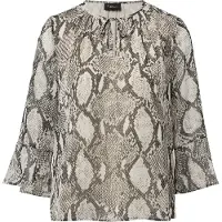 s.Oliver Chemisier beige / noir