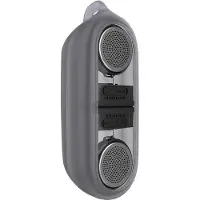 Devia Crystal series TWS speaker avec étui en silicone (2pcs) juodas (10 h), Enceinte Bluetooth, Noir