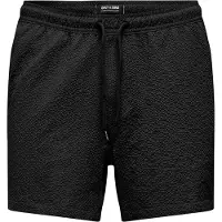 Only & Sons Shorts de bain 'Ted' noir