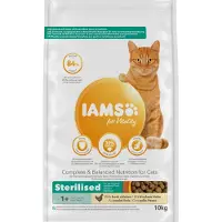 IAMS Vitality Chat Adult Stérilisé et en Surpoids - Chicken - 10 kg