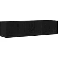 vidaXL Étagère Murale Chêne noir 75 x 18 x 18 cm Bois d'ingénierie