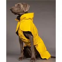 PAIKKA Imperméable pour chiens léger & réfléchissant "Visibility Raincoat Lite" jaune