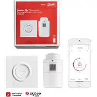 Danfoss Pack Ally Starter, Thermostat, Blanc
