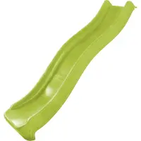 Axi Sky220 Toboggan À Eau En Vert Citron - 220 Cm Élément Complémentaire Pour Aire De Jeux / Maison De Jeu Enfant Toboggan Pour Hauteur De Estrade 120 Cm
