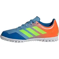 Adidas Chaussures de hockey sur gazon pour enfants Hockey Youngstar Rise, modèle 25/26, couleur bleu royal, taille 36 2/3