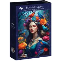 Bluebird Puzzle Oiseau bleu Puzzle Diana - Collection Âme de la nature - 1000 Teile