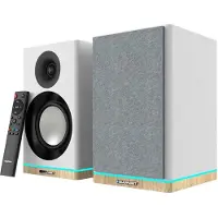 Blaupunkt BS60WH Enceinte bibliothèque active à LED
