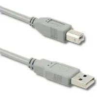 Qoltec Câble USB 2.0 A mâle | B mâle | 0,5m