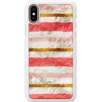Ikins SmartPhone case iPhone XS/S short cake white (Apple iPhone X, Apple iPhone XS), Coque pour téléphone portable, Blanc