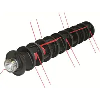 Al-Ko Valse à air cpl. moteur:F. 38 VLB/38 P (Tondeuse à gazon, Pièce de rechange pour machine de jardinage)