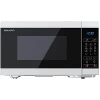 Sharp Four à micro-ondes YC-MG81E-W Surface plane Micro-ondes avec gril 28 L 900 W Noir, Blanc