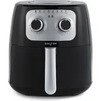 Salter EK6364VDE Manual Ait Fryer 4.2L, Friteuse, Noir