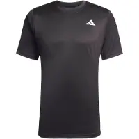 Adidas T-Shirt fonctionnel 'Club' noir / blanc