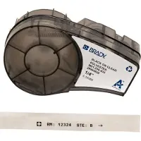 Brady M21-250-430 ruban polyester noir sur transparent 6,35 mm x 6,40 m (d'origine)