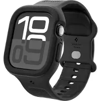 Spigen - Caseology Vault - Apple Watch 10 46mm - Matte Black, Montre connectée : accessoires, Noir
