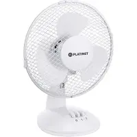Platinet Ventilateur 9", blanc (44743), Ventilateur, Blanc