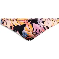 Superdry pour femme. W3010399A Bas de bikini imprimé noir classique (M), Beachwear, Polister recyclé, Durable
