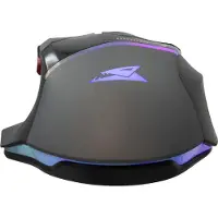 Baracuda Gaming Mouse MANTA, 8D, 12800 dpi, Grey (BGM-047) (Filaire), Souris, Gris