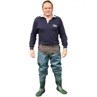 Shakespeare Sigma Nylon Hip Wader Cleated Sole Taille 11