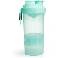 Smartshake Shaker de sport Original2GO + récipient, vert menthe, 600 ml