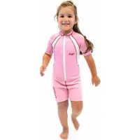 Cressi 1.5 Mm Junior Short Sleeve Shorty Rose 5-6 Years Enfants