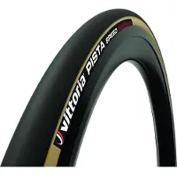 Vittoria Pista Speed Tubular 700c X 23 Rigid Road Tyre Noir 700C x 23