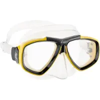Cressi Masque Focus - Couleur - Clear/Jaune