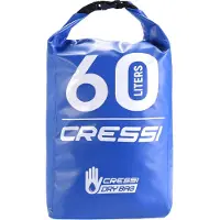 Cressi Pvc Dry Sack 60l Bleu