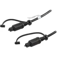 Deltaco TOTO-3 - Toslink - Toslink - 3 m - noir (3 m, Câble Toslink)