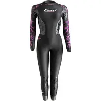 Cressi Kuwae Back Zip 2-3-4 Mm Woman Diving Wetsuit Noir M Femme