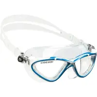 Cressi sub s.p.a. planet lunette de natation transparent bleu white