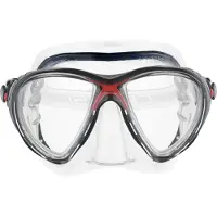 Cressi Evo Big Eyes Diving Mask Clair,Rouge