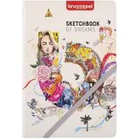 Bruynzeel Carnet d'esquisses de rêves A5 80 feuilles (A5, Blanc)