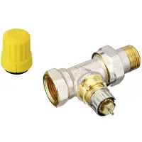 Danfoss RA-U 1/2 ligeløbende valve, til Fremløbs montering
