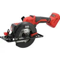 YATO Scie circulaire sans fil et sans balais 18 V – Lame de 140 mm – Outil seul (sans batterie ni chargeur)