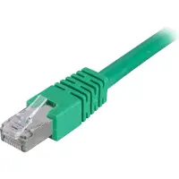 Deltaco câble patch - 2 m - gron (F/UTP, CAT6, 2 m)
