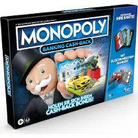 Hasbro E8978100 MONOPOLY-Banking Cash-Back Brettspiel