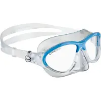 Cressi Sub S.P.A. Moon Masque De Plongée Enfant Transparent/Bleu