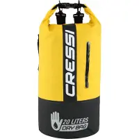 Cressi Dry Bi-Color Noir/Jaune 20 L