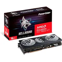 PowerColor Hellhound RX 7800 XT 16G-L/OC AMD Radeon RX 7800 XT 16 GB GDDR6 (RX 7800 XT 16G-L/OC)