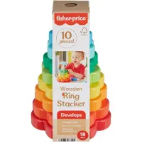 Fisher-Price Wood Pyramid Multicolore Enfants