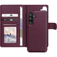 Mayaxess Étui pour Samsung Galaxy A16 Coque Détachable Violet