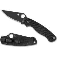 Spyderco Para Military 2 Salt MagnaCut DLC, noir