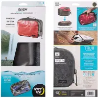 Nite Ize Cube d'emballage moyen étanche RunOff, Organisateur de voyage, Noir