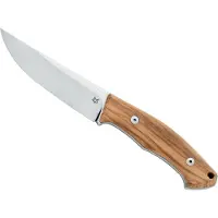 FOX Knives Fenix FX649-OL Niolox, Olive Wood, couteau de chasse, Yevgeny Khokhlov design