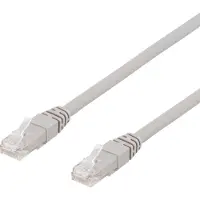 Deltaco Câble patch U/UTP Cat6A 50m 500MHz Delta LSZH gris (U/UTP, CAT6a, 50 m)