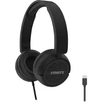 STREETZ HC210-BLK (Filaire), Écouteurs, Noir