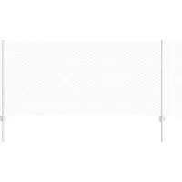 vidaXL Clôture hexagonale avec poteaux, 25 x 1 mètre, en acier galvanisé, couleur argent